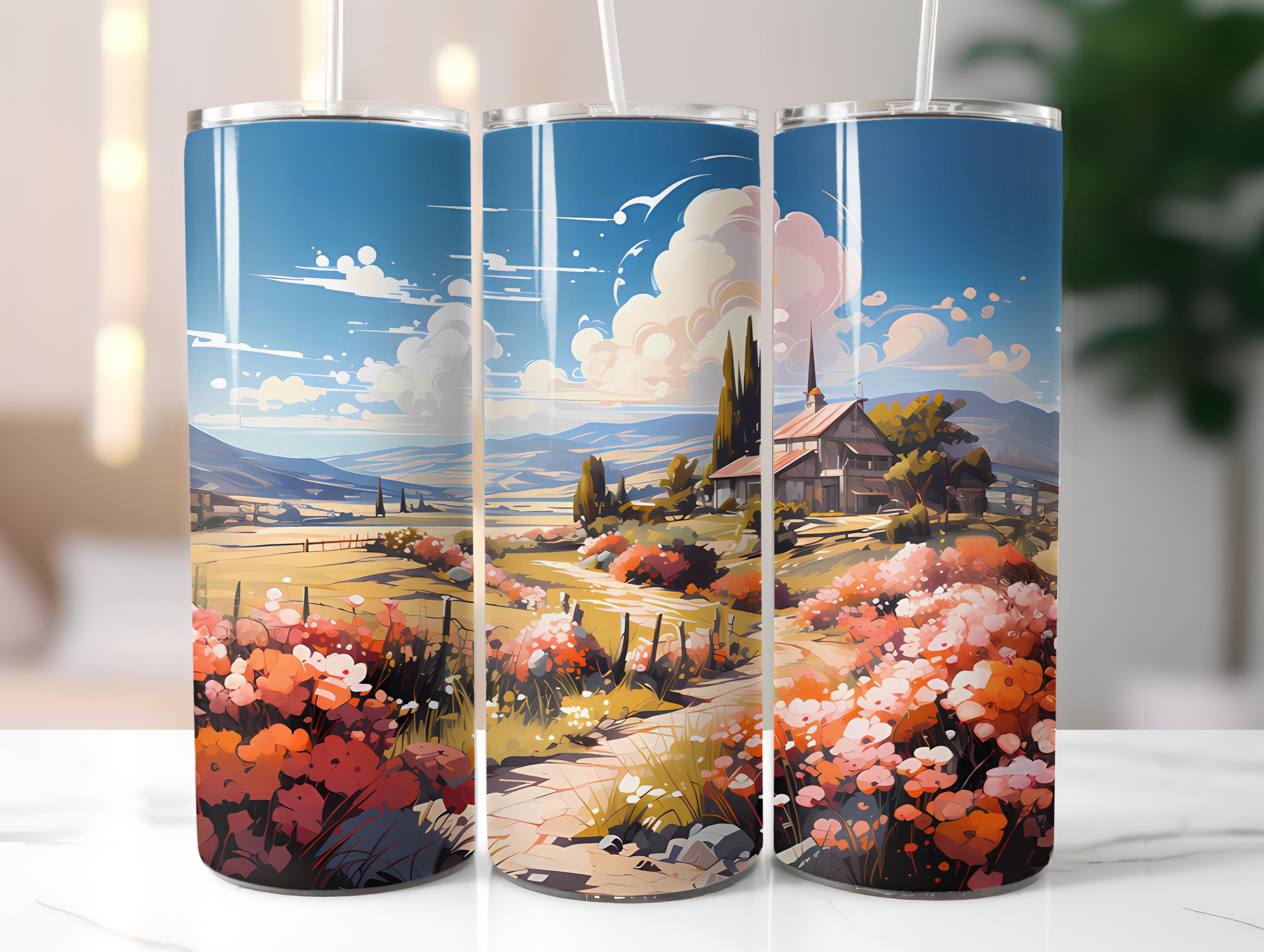 Spring on 4 Tumbler Wrap - CraftNest