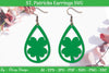 St Patrick's Day Earrings SVG Bundle