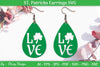 St Patrick's Day Earrings SVG Bundle