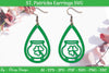 St Patrick's Day Earrings SVG Bundle