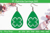 St Patrick's Day Earrings SVG Bundle