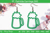 St Patrick's Day Earrings SVG Bundle