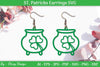 St Patrick's Day Earrings SVG Bundle