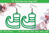 St Patrick's Day Earrings SVG Bundle