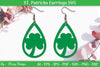 St Patrick's Day Earrings SVG Bundle
