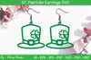 St Patrick's Day Earrings SVG Bundle
