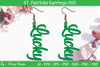 St Patrick's Day Earrings SVG Bundle