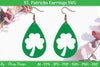 St Patrick's Day Earrings SVG Bundle