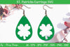St Patrick's Day Earrings SVG Bundle