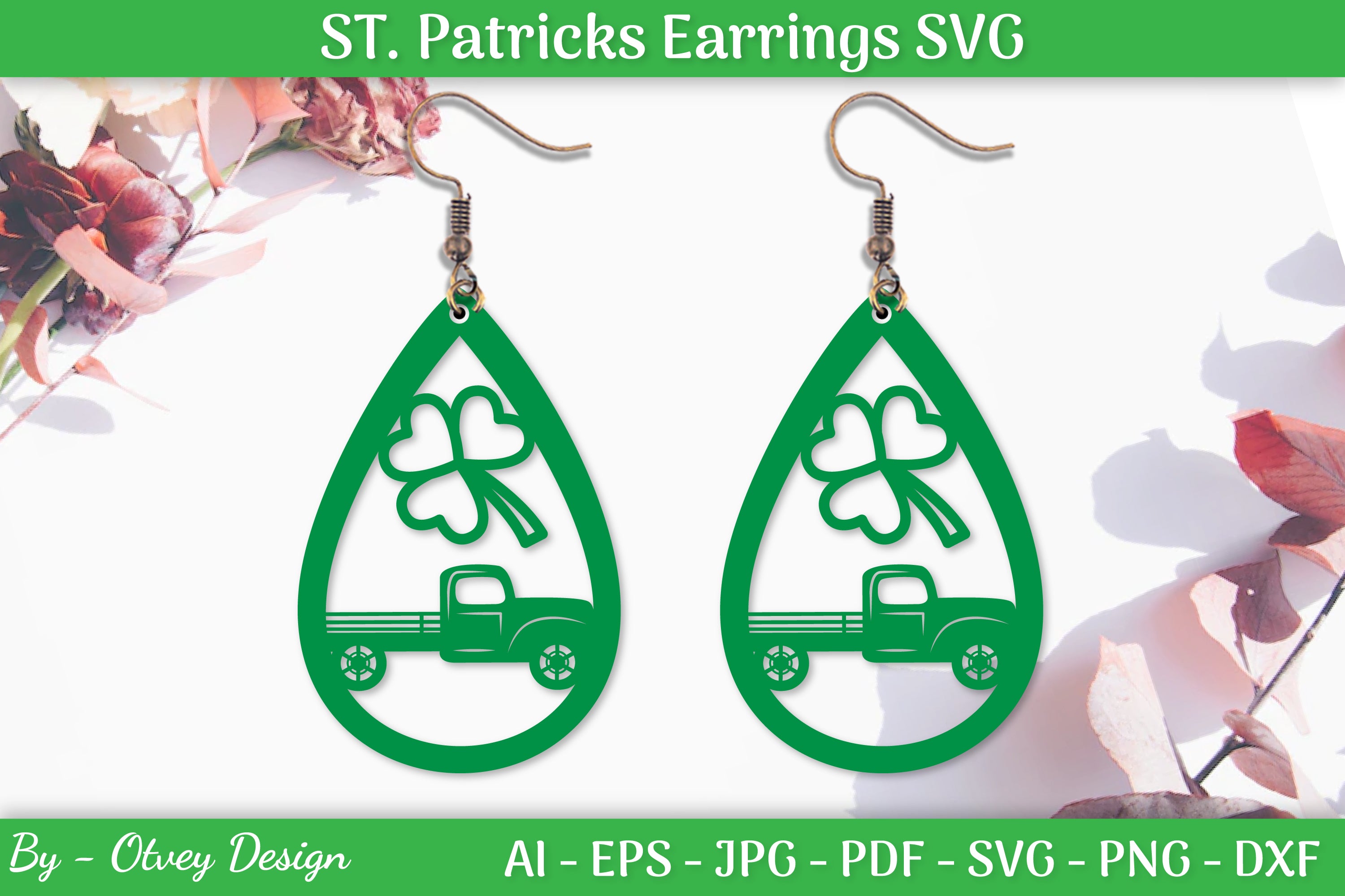 Mardi Gras Earrings SVG Bundle