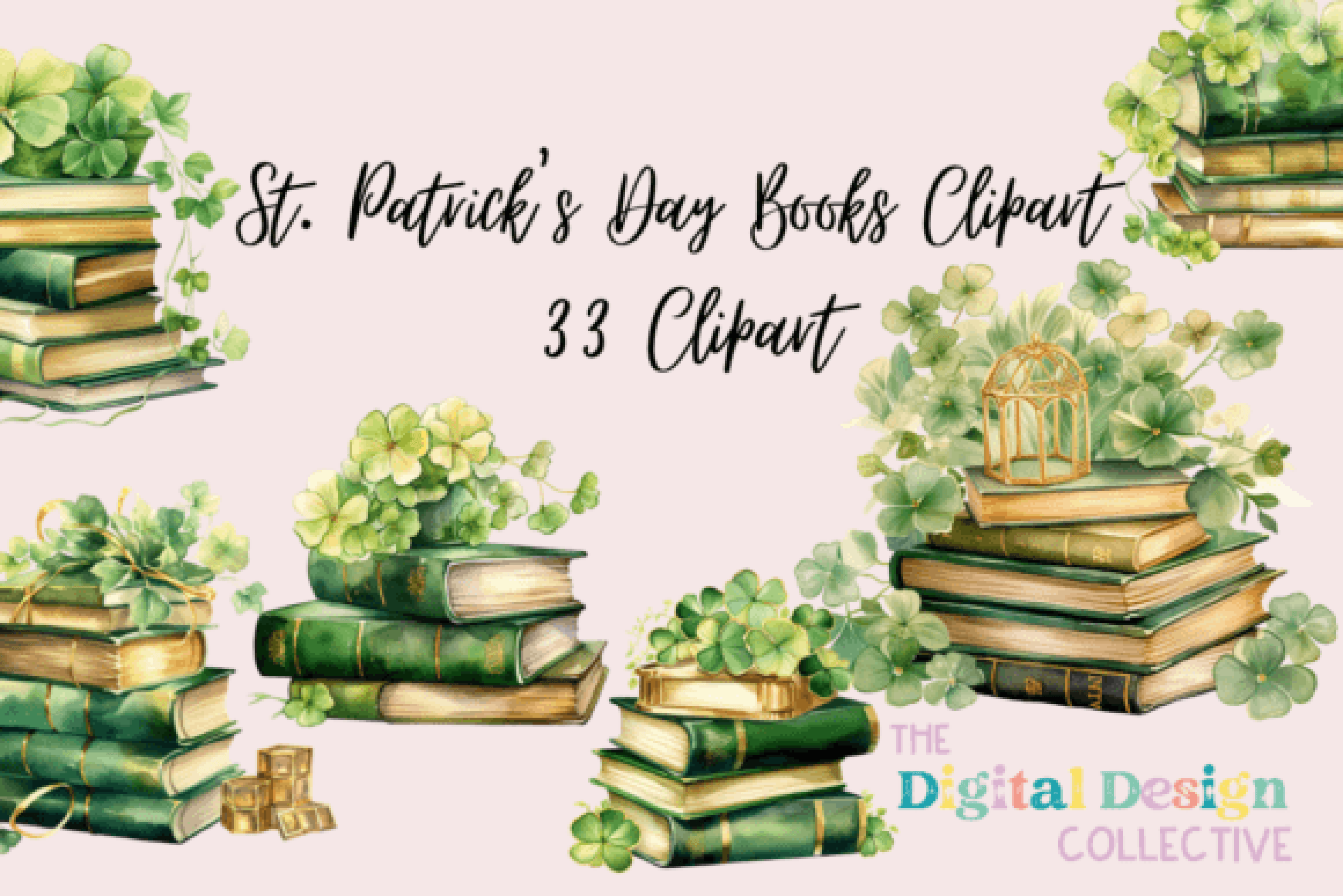 St. Patrick's Day Clipart Bundle - CraftNest - Digital Crafting and Art