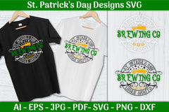 St Patrick's Day Brewing Co Lucky Spirits SVG Bundle - CraftNest - Digital Crafting and Art