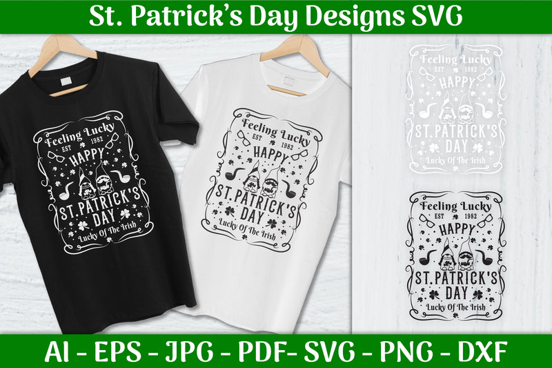 Feeling Lucky St. Patrick's Day SVG Bundle - CraftNest - Digital Crafting and Art