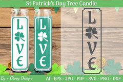 St Patrick's Day Candle Design SVG Bundle 9 - CraftNest - Digital Crafting and Art