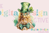 St. Patrick's Day Farm Chickens Clipart Bundle
