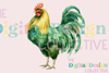 St. Patrick's Day Farm Chickens Clipart Bundle
