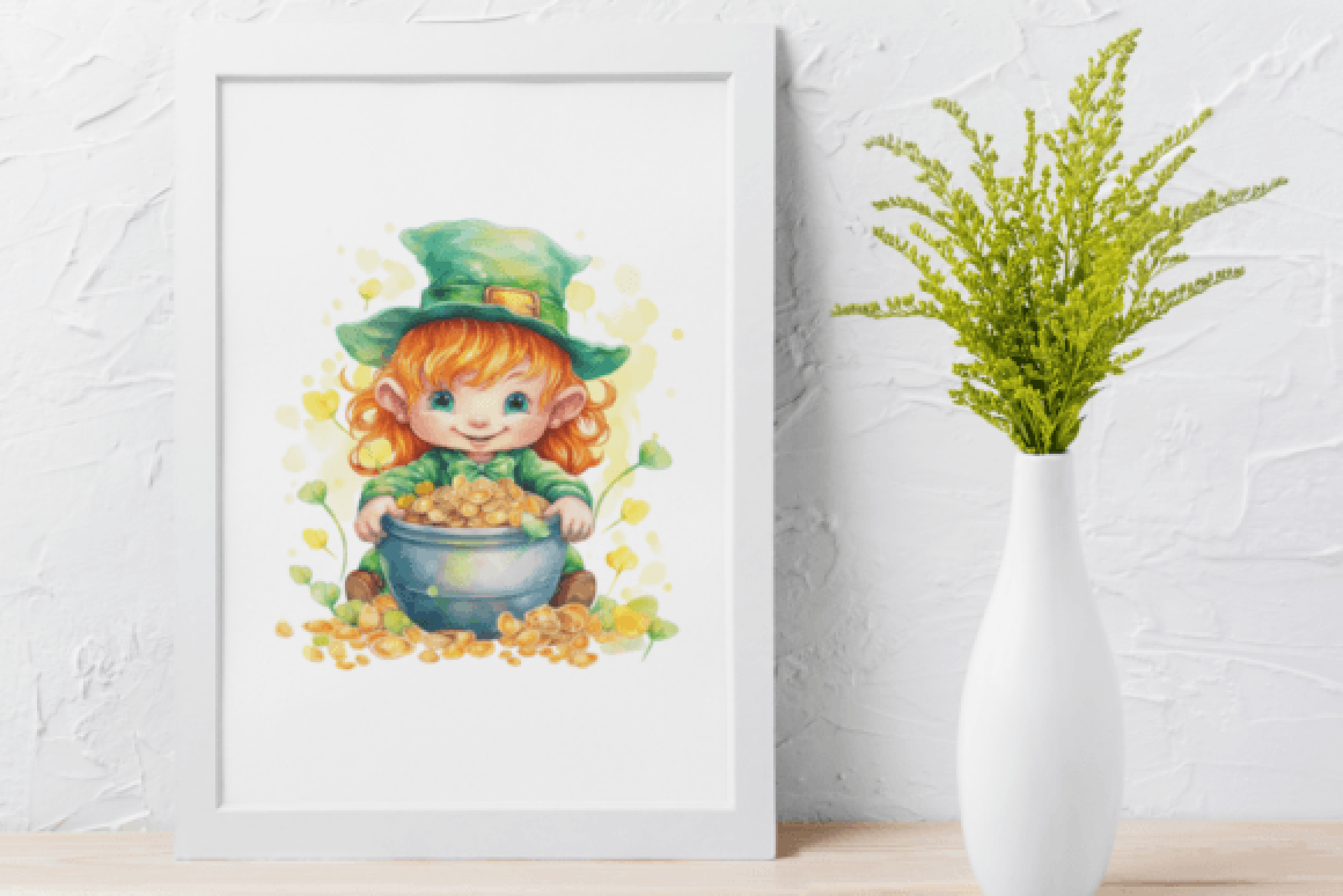 St. Patrick's Day Leprechaun Clipart Bundle