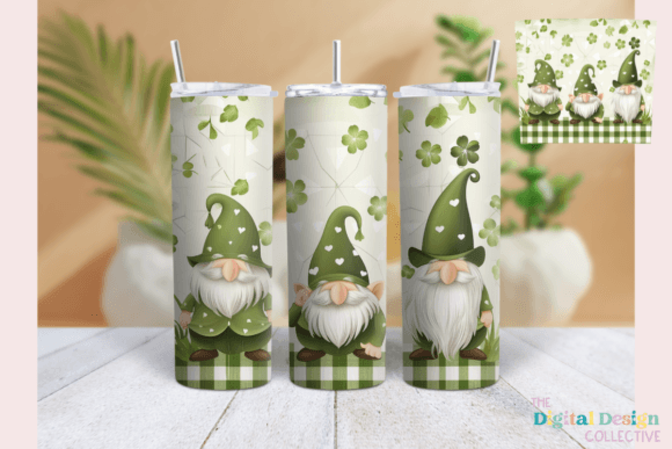 Gnome Tumbler Wrap Bundle
