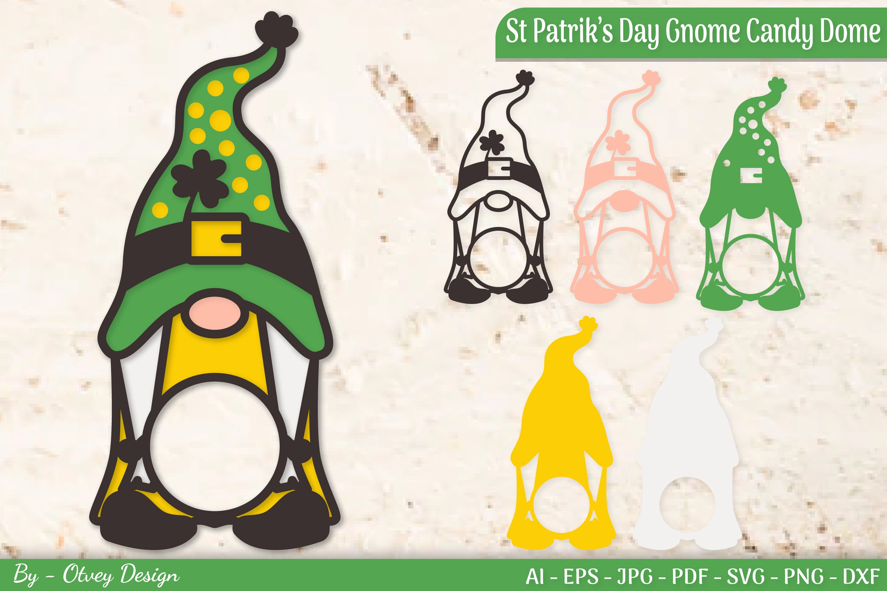 St Patrick's Day Candy Dome SVG Bundle