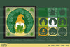 St. Patrick's Day Gnome Layered Papercut Clipart Bundle