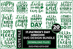 St Patrick's Day SVG Bundle - CraftNest - Digital Crafting and Art