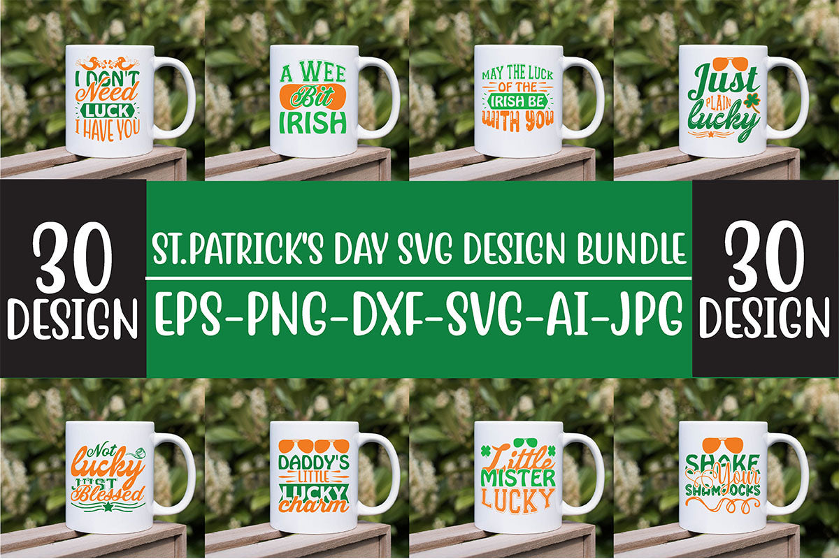 St. Patrick’s Day SVG Bundle 2 - CraftNest - Digital Crafting and Art