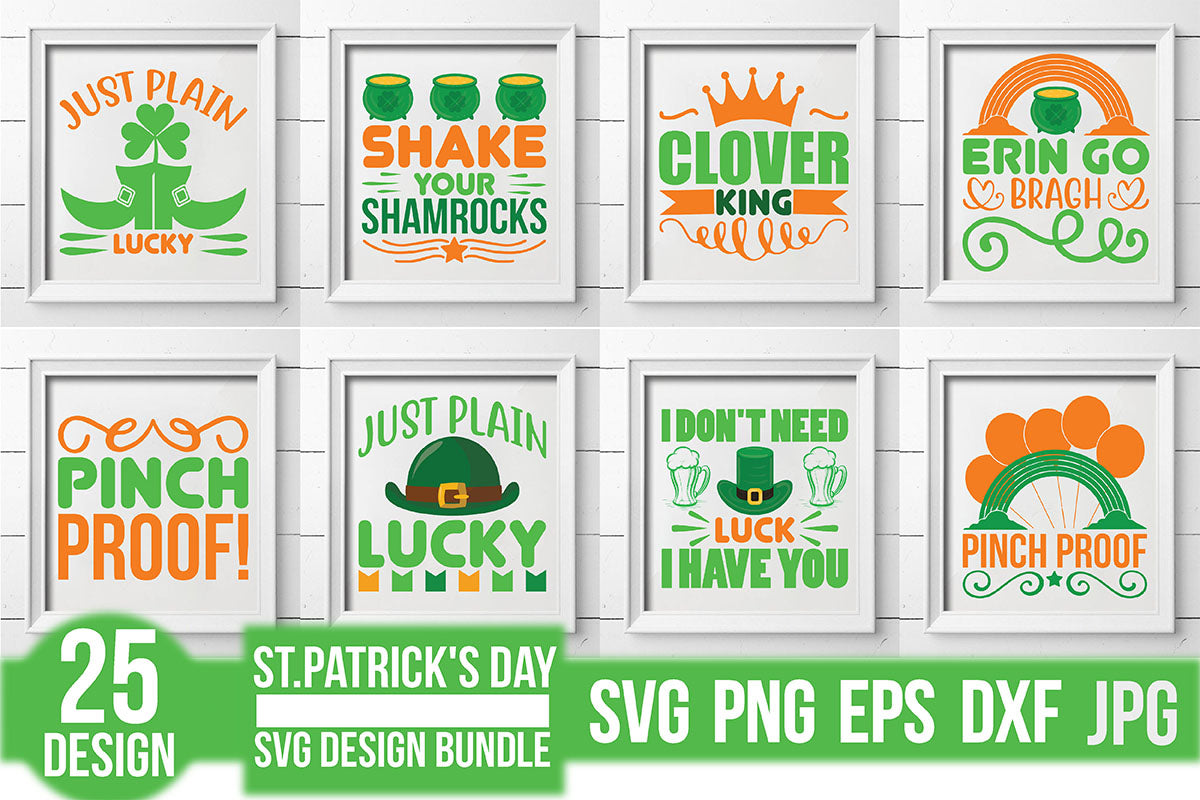 St Patrick's Day SVG Bundle 6 - CraftNest - Digital Crafting and Art