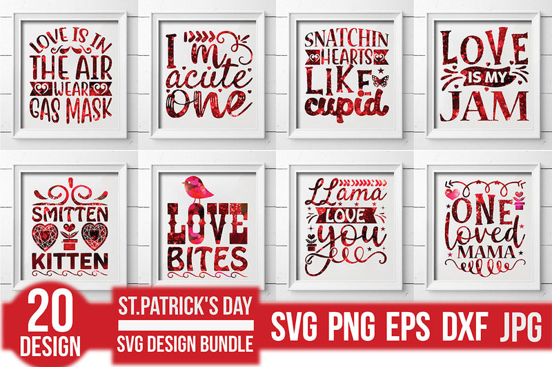 Valentine SVG Bundle 16 - CraftNest - Digital Crafting and Art