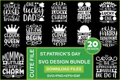 St Patrick's Day SVG Bundle 2 - CraftNest - Digital Crafting and Art