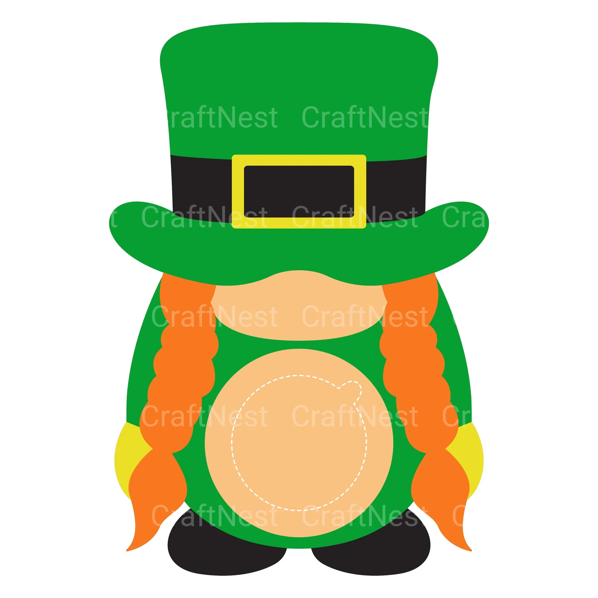 St Patrick's Gnome Candy Dome SVG Bundle - CraftNest - Digital Crafting and Art