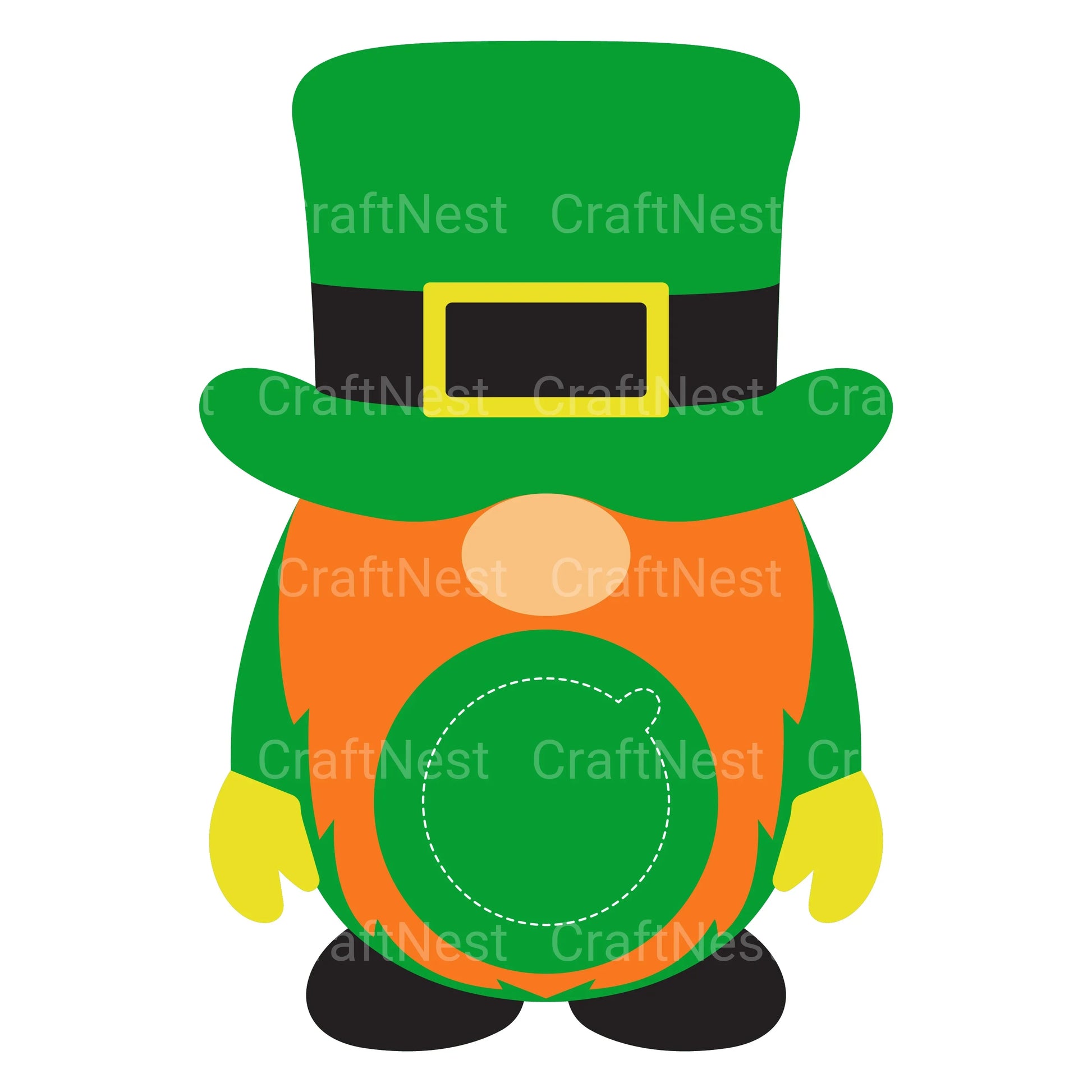 St Patrick's Gnome Candy Dome SVG Bundle - CraftNest - Digital Crafting and Art