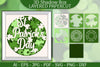 St Patrick's Day 3D Shadowbox Layered Papercut SVG Bundle