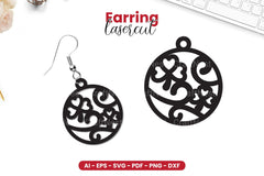 St Patrick's Day Earring Lasercut SVG Bundle - CraftNest - Digital Crafting and Art