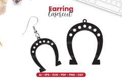 St Patrick's Day Earring Lasercut SVG Bundle - CraftNest - Digital Crafting and Art