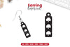 St Patrick's Day Earring Lasercut SVG Clipart Bundle