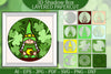St Patrick's Day Gnome 3D Shadowbox Papercut SVG Bundle