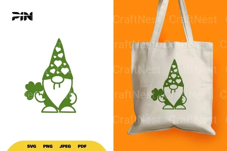 St Patrick's Day Gnome SVG Bundle - CraftNest - Digital Crafting and Art