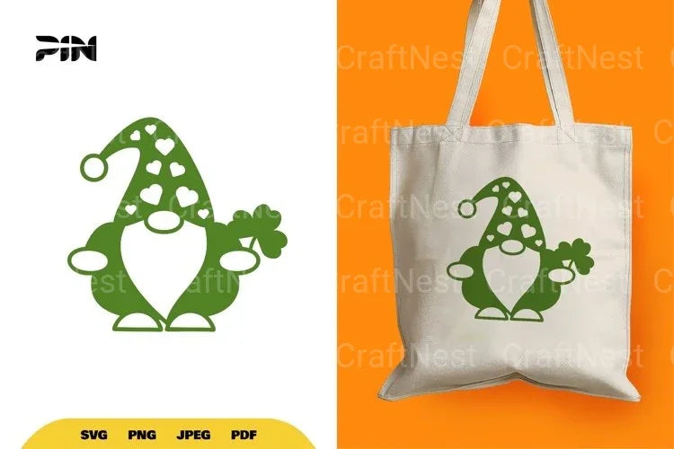 St Patrick's Day Gnome SVG Bundle - CraftNest - Digital Crafting and Art