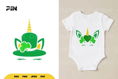 St Patrick's Day Unicorn SVG Bundle - CraftNest - Digital Crafting and Art