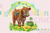 St. Patrick's Day Cow Clipart Bundle