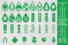 St Patrick's Earrings Laser Cut SVG Clipart Bundle