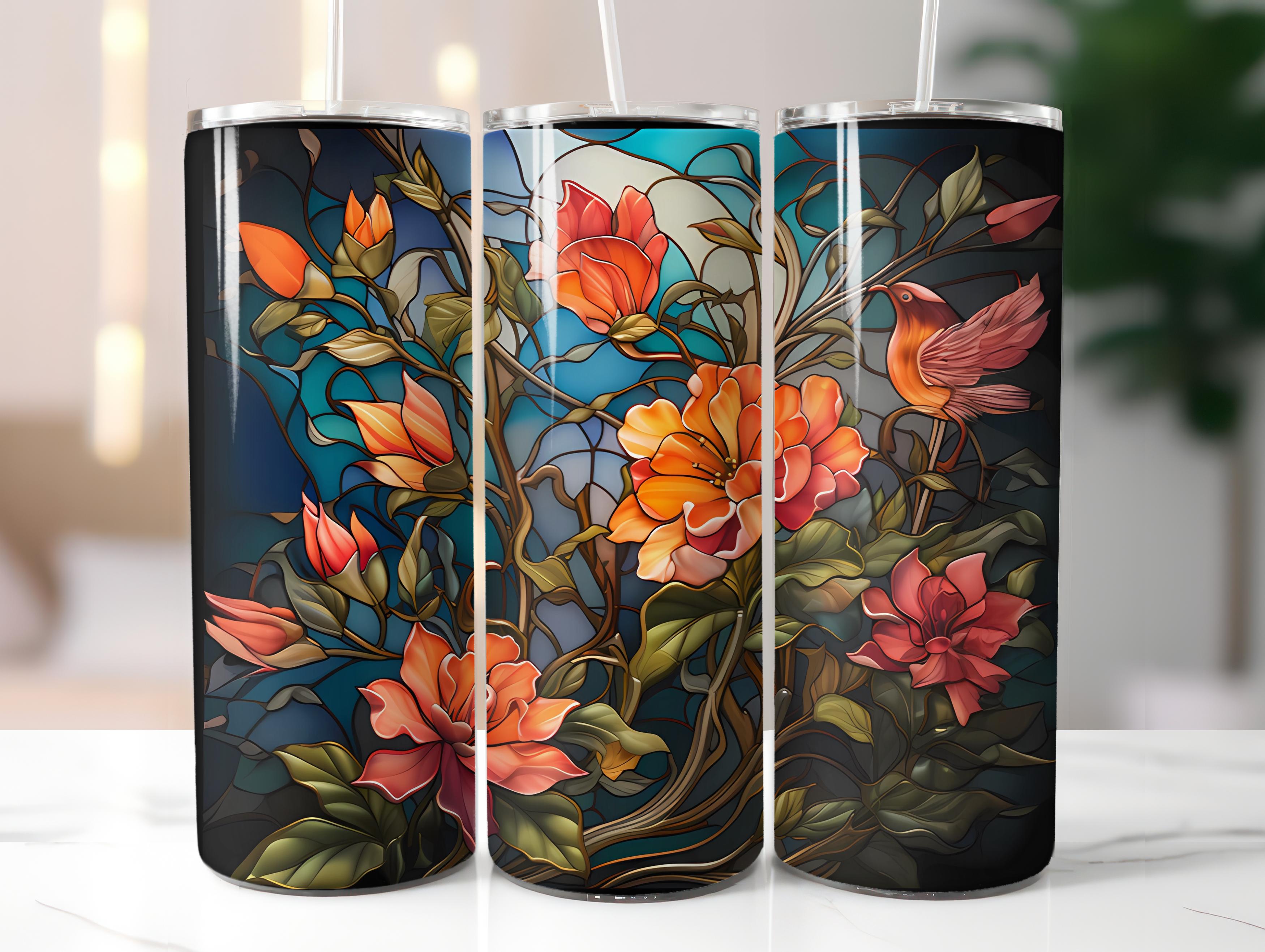 Stained Glass 2 Tumbler Wrap - CraftNest