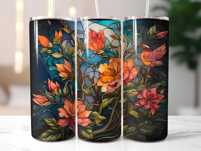 Stained Glass 2 Tumbler Wrap - CraftNest