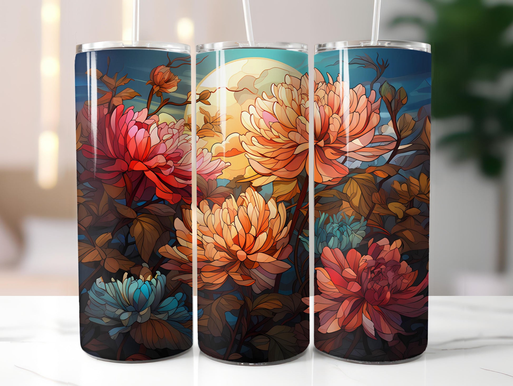 Stained Glass 2 Tumbler Wrap - CraftNest