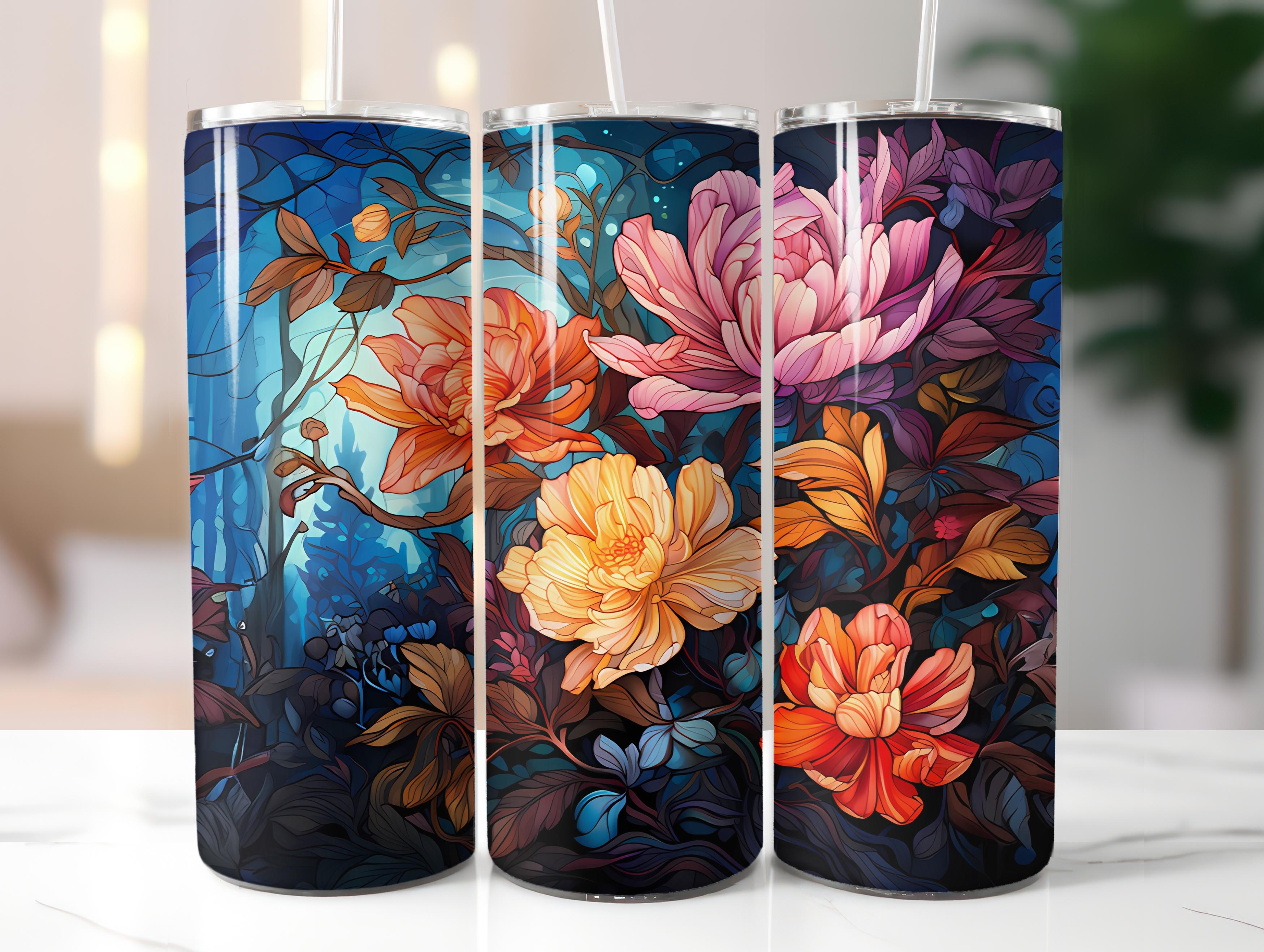 Stained Glass 1 Tumbler Wrap - CraftNest