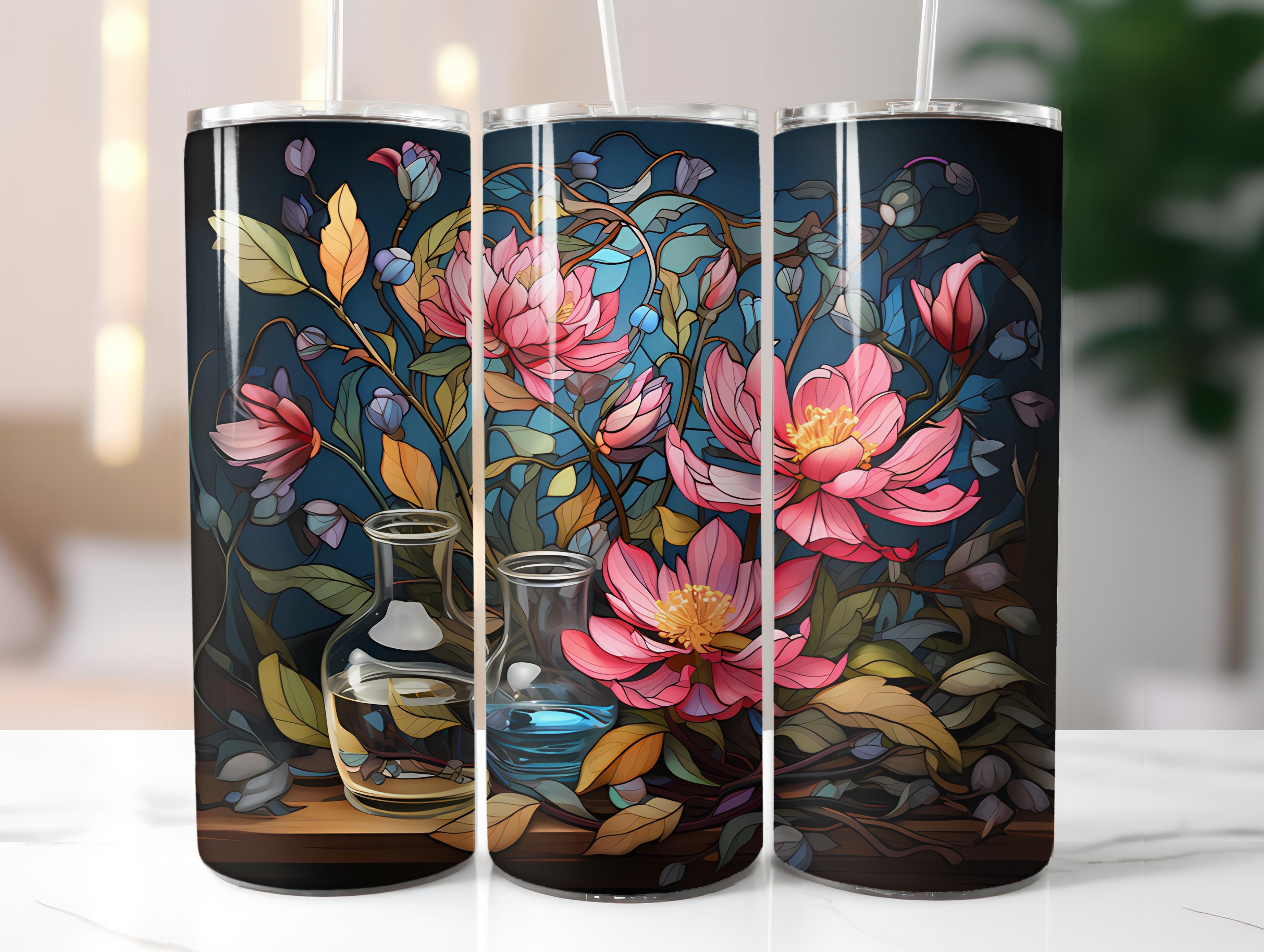 Stained Glass 1 Tumbler Wrap - CraftNest