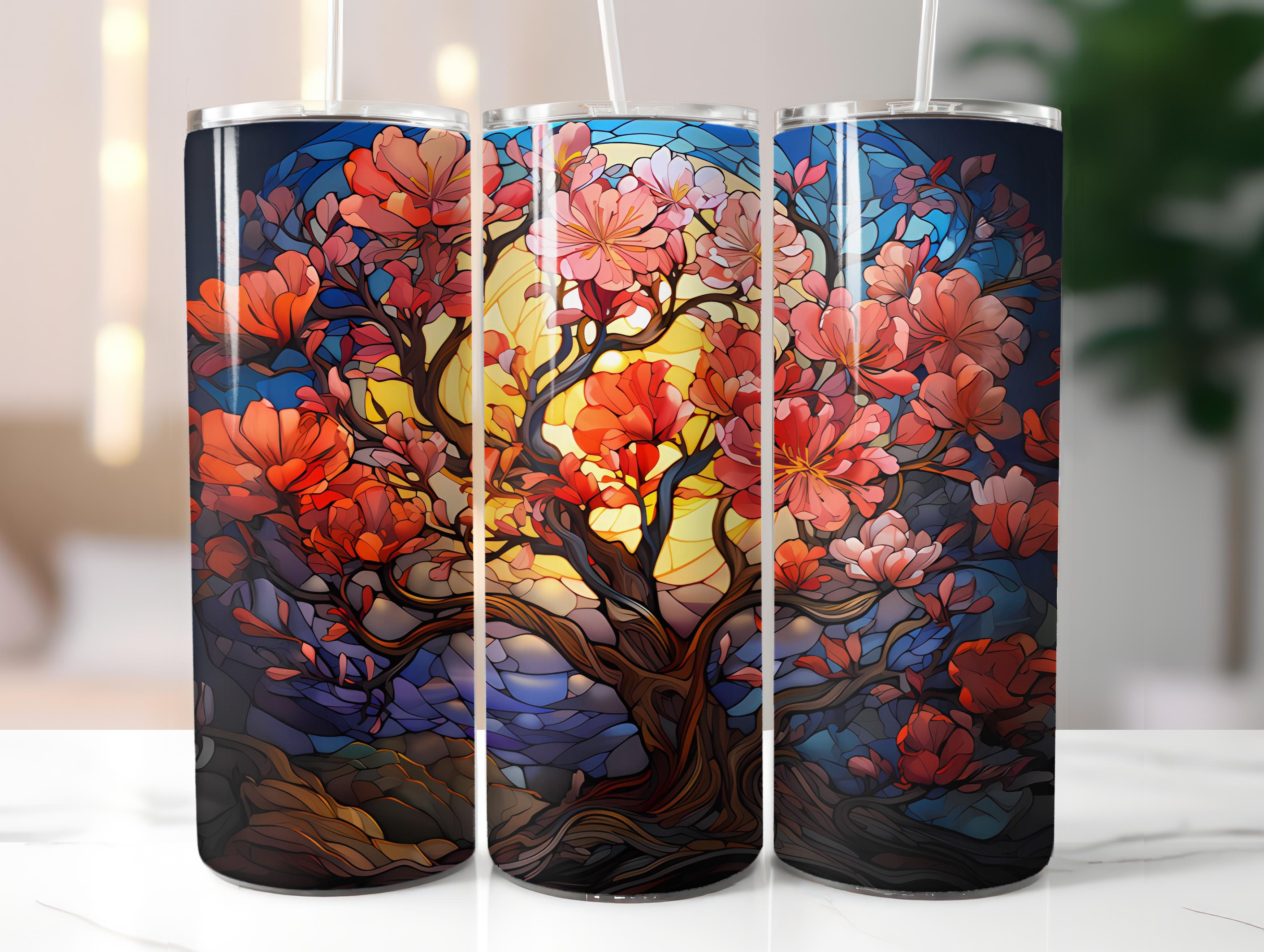 Stained Glass 2 Tumbler Wrap - CraftNest