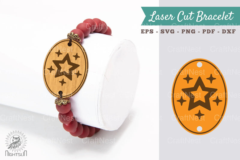 Laser Cut Bracelet SVG Design Bundle - CraftNest - Digital Crafting and Art