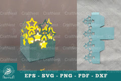 Papercut Lantern SVG Bundle - CraftNest - Digital Crafting and Art