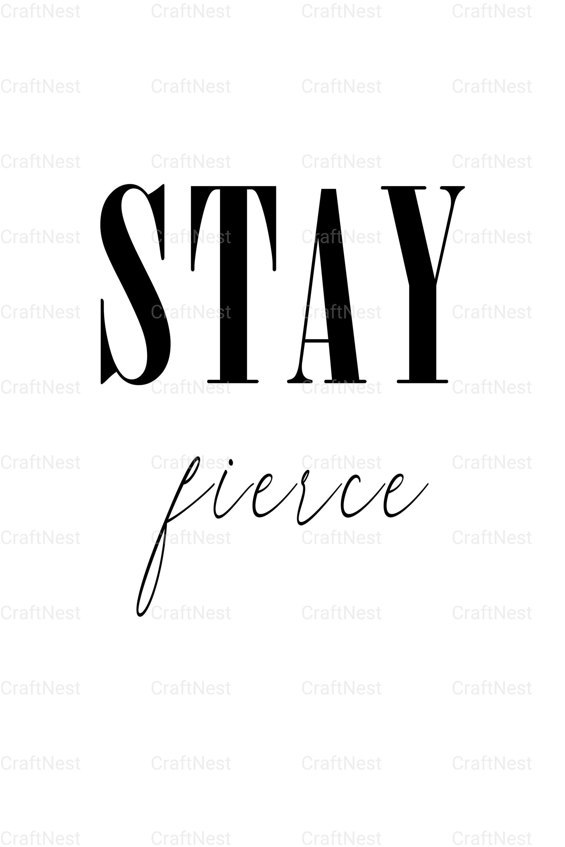 Aesthetic Typography Wall Art Set - CraftNest - Digital Crafting and Art